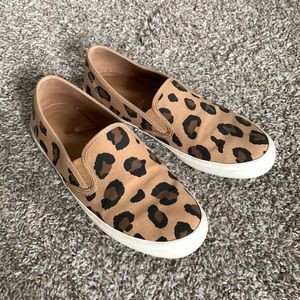 Old Navy Leopard Slide On Shoes